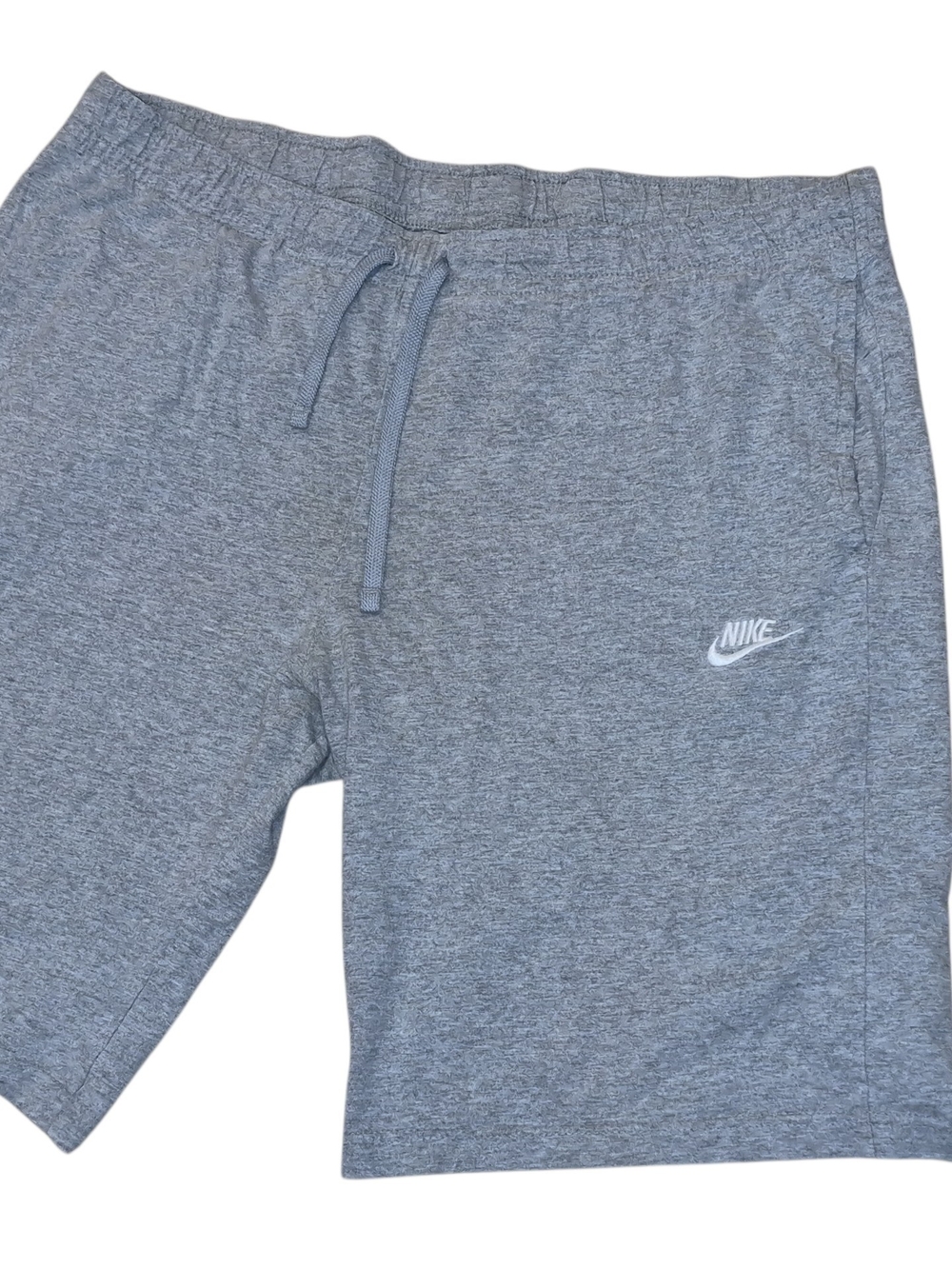 Nike Heather Grey Athletic Drawstring Shorts